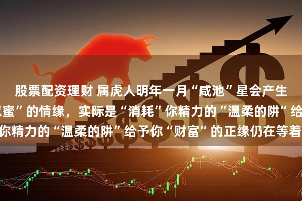 股票配资理财 属虎人明年一月“咸池”星会产生变动，有场“甜得好似蜜”的情缘，实际是“消耗”你精力的“温柔的阱”给予你“财富”的正缘仍在等着你